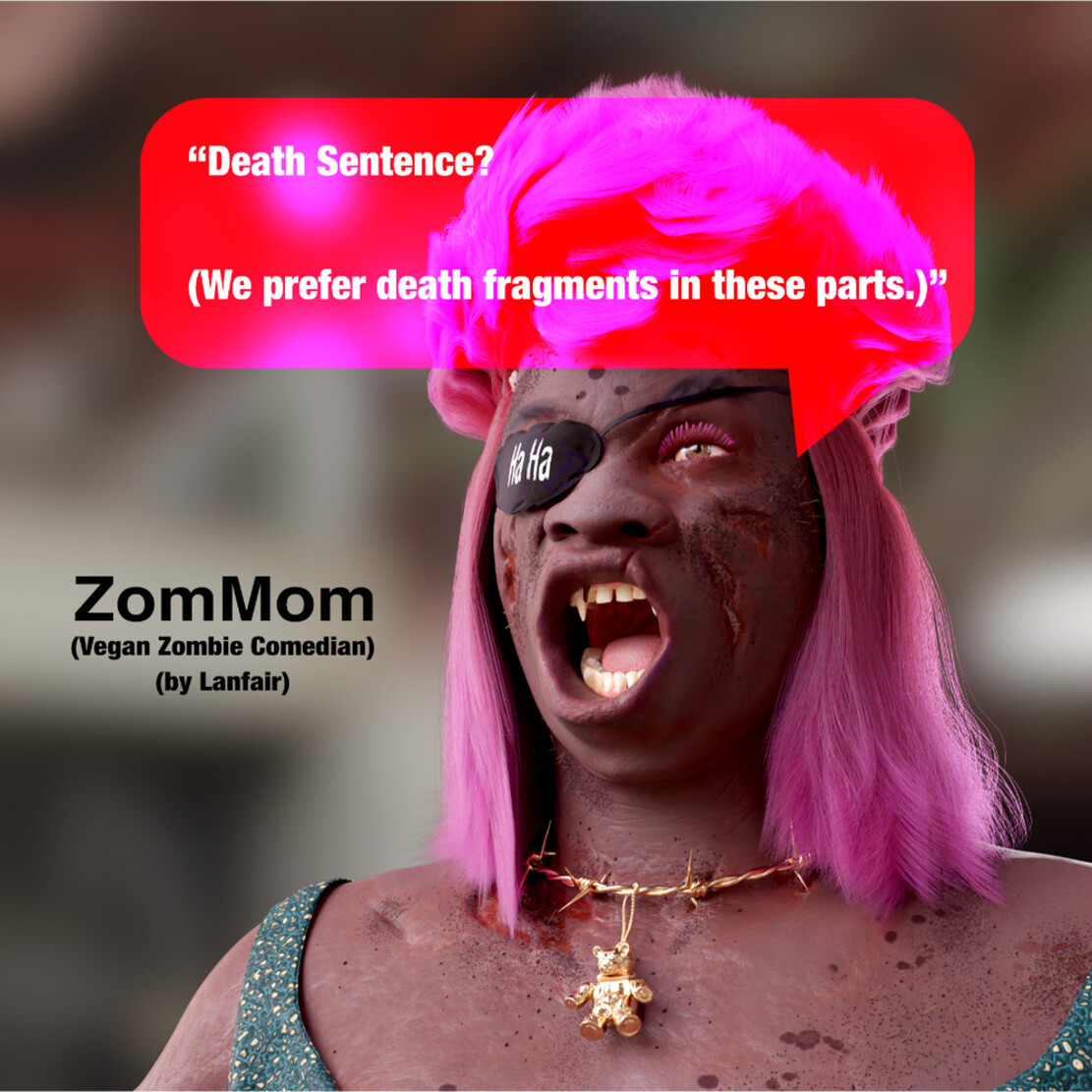ZOMMOM — MONSTER CHUX’S VEGAN ZOMBIE COMIC